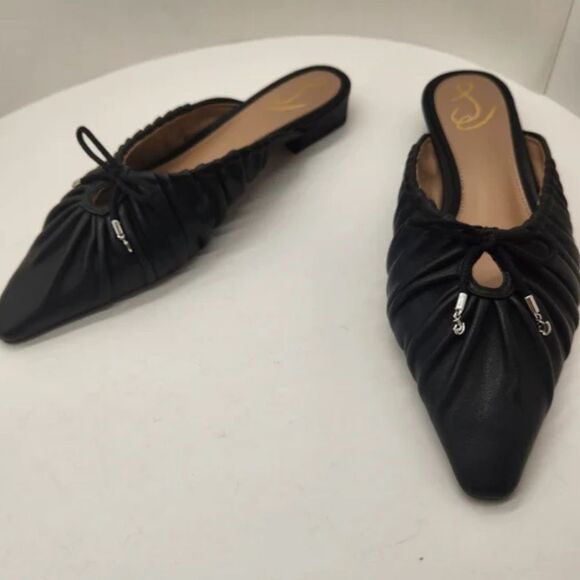 Sam Edelman Women's Julia Ruched Pointed-Toe Flats 8.5 - Picture 15 of 16